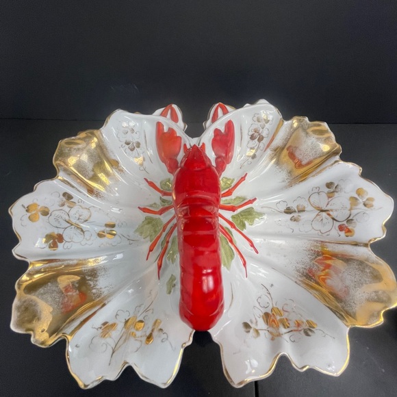 Antique Lobster porcelain dish - Picture 2 of 12